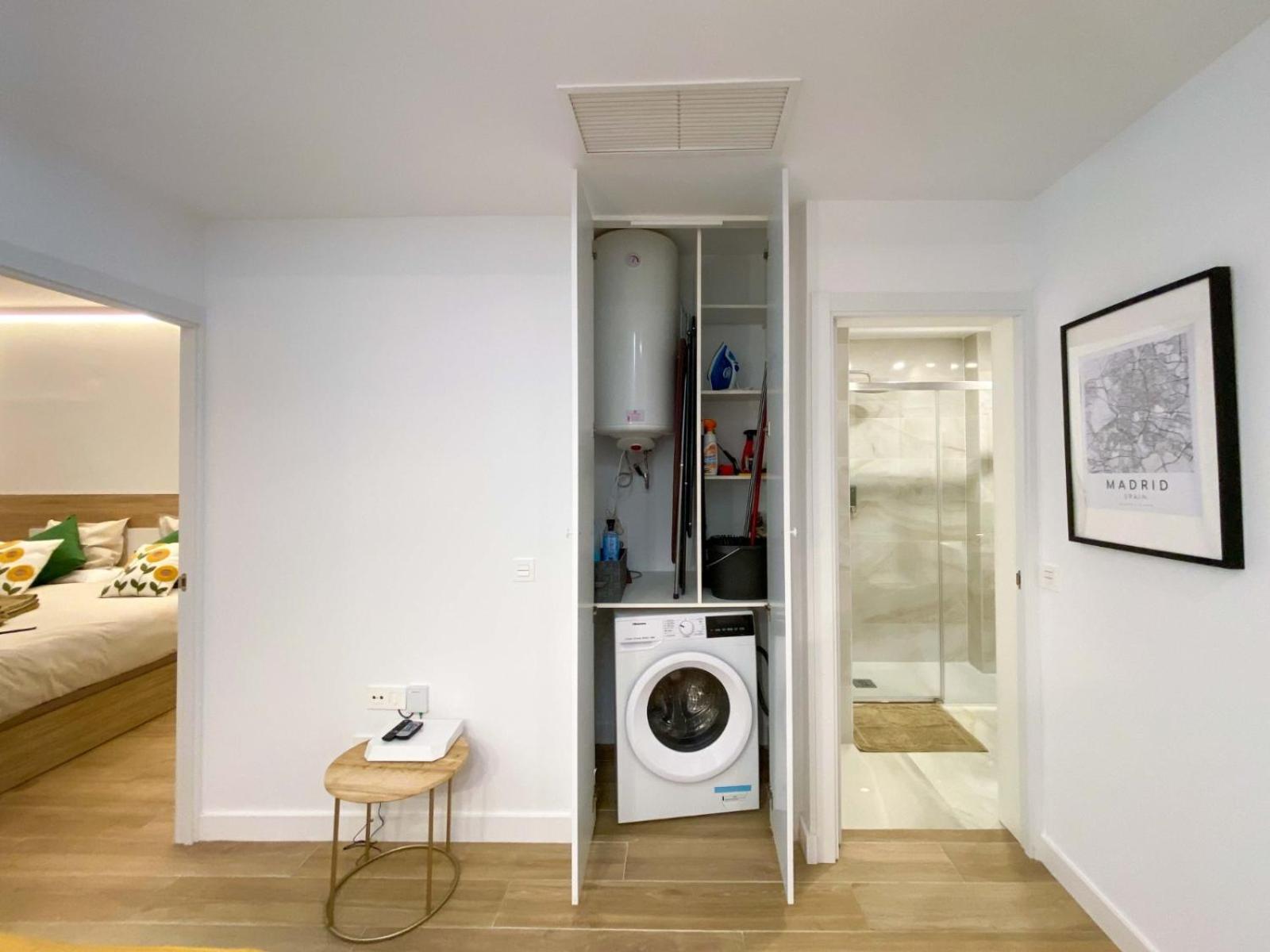 Apartamento Refugio 2Br Y 2Ba Azca/Bernabeu Madrid Exterior foto
